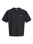 JACK & JONES Tričko 'JORAtocha'  medová / čierna