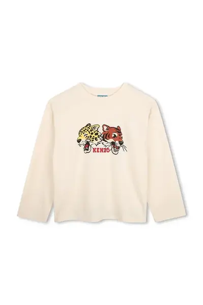 Kenzo Kids tričko s dlouhým rukávem dětské bavlněné