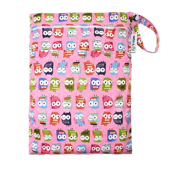 T-tomi Nepromokavý sáček Pink owl
