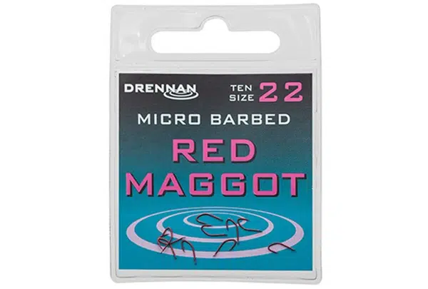 Drennan háčky Red Maggot vel. 22