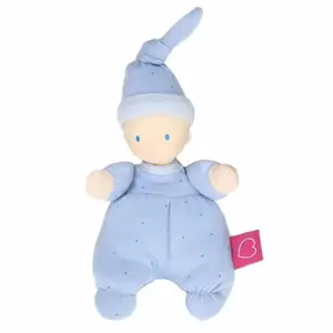 Mini bábika miláčik - 15cm - modrá