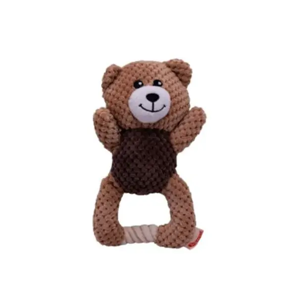 Reedog medvídek plyšová kousací hračka