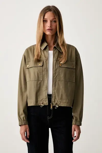 MICHAEL Michael Kors krátká bunda dámská s bavlnou