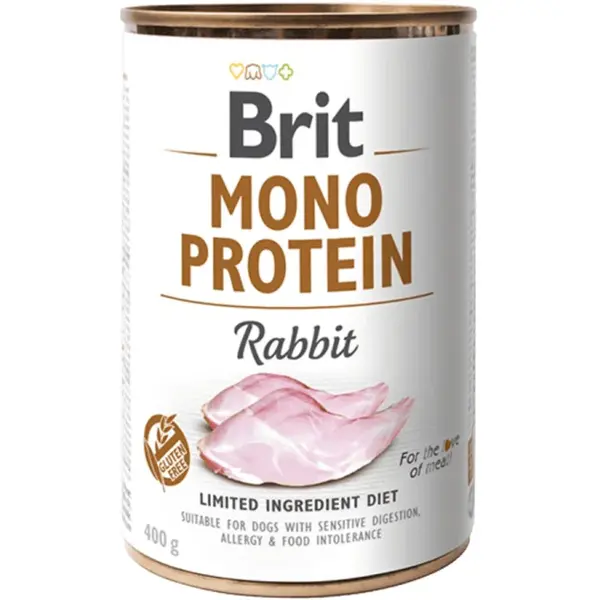 Brit konzerva Mono Protein Rabbit 400 g | P57959