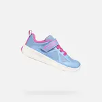 Světle modré dívčí tenisky Geox Foot-run