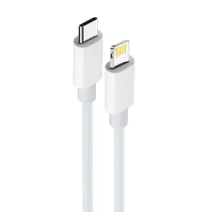 Maxlife MXUC-05 USB-C a lightning kábel 2m OEM0100928 biela