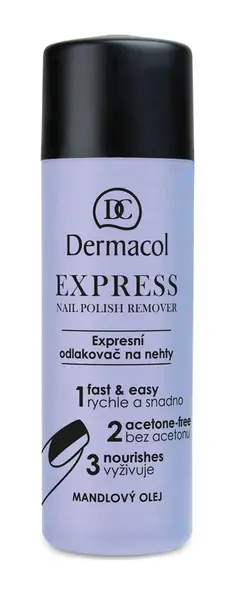 Dermacol Express nail polish remover