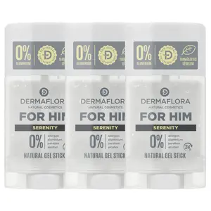 DERMAFLORA FOR HIM dezodorant gél SERENITY 3KS