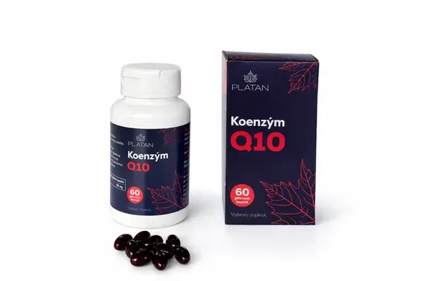 PLATAN Koenzým Q10 100mg 60 gélových kapsúl