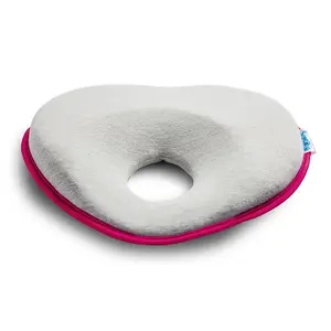 Ergonomický, tvarujúci vankúšik pre bábätko - šedý, ružový
