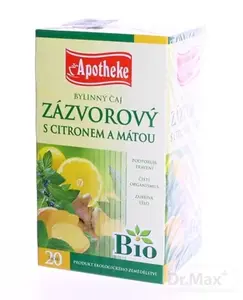 CAJ ZAZVOR+CITRON+MATA BIO NS 20X1.5G AP