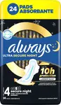 ALWAYS ULTRA DUO SECURE NIGHT 24KS