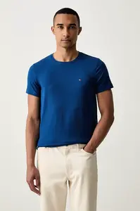 Tommy Hilfiger basic tričko pánské bavlněné s elastanem