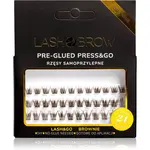 Lash Brow Press&Go Self-Adhesive Eyelashes samolepiace trsové riasy Everyday Brownie 1 ks
