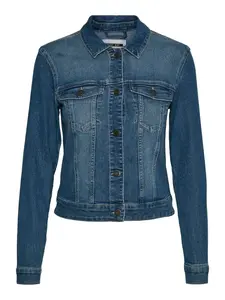 Noisy may Prechodná bunda 'NMDebra'  modrá denim