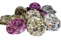 LK Baits Pet Luxusní Medailonky ze Sušené Tresky s Brusinkami,Mrkví,Dýní,40g