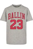 Kids Ballin 23 Tee heather gray