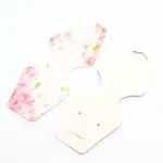 White Cardboard Necklace Display Cards