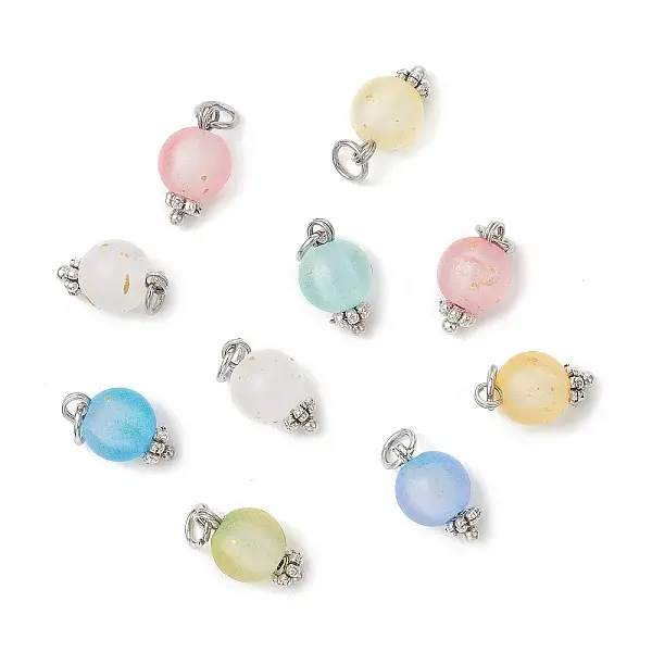 Frosted Transparent Acrylic Pendants