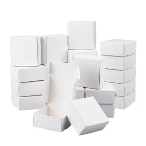 Foldable Square Paper Storage Gift Boxes