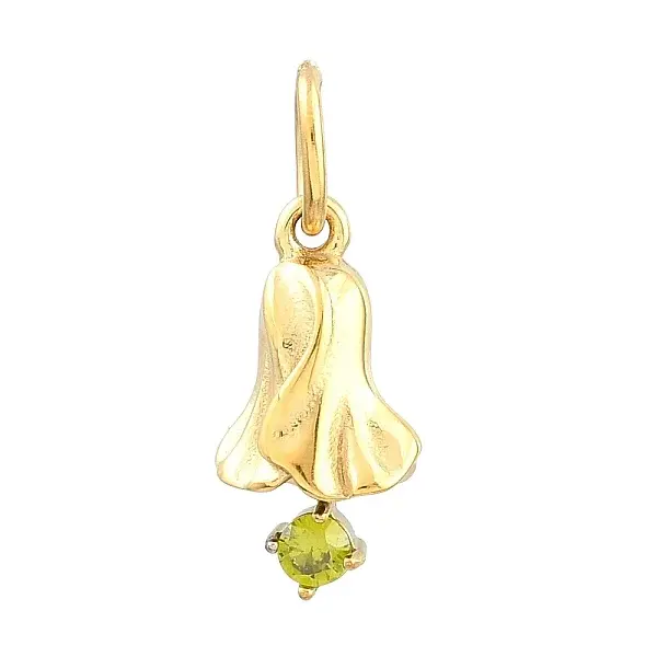 304 Stainless Steel Micro Pave Cubic Zirconia Pendants