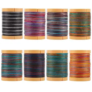 8 Rolls 8 Colors 12-Ply Polyester Thread Cord