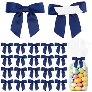 50Pcs Polyester Bowknot