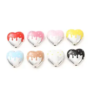 Plating Printed Acrylic Beads