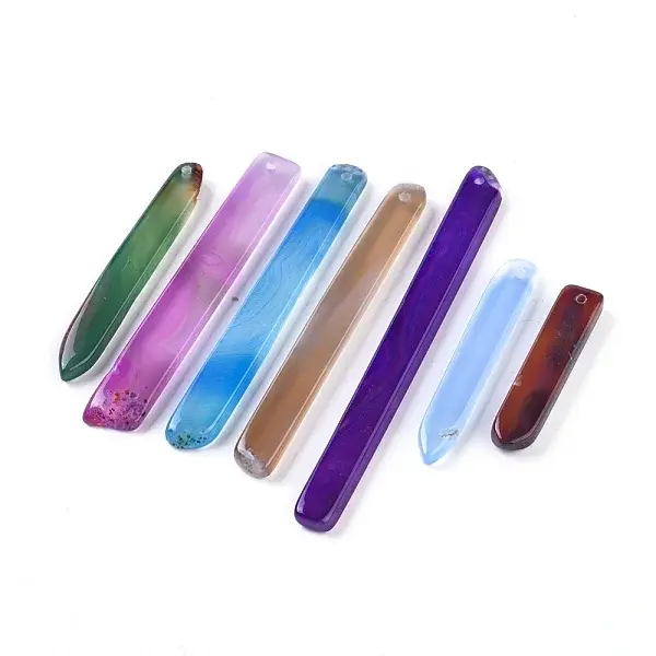 Natural Agate Pendants