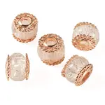 5Pcs Alloy European Beads