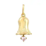 304 Stainless Steel Micro Pave Cubic Zirconia Pendants