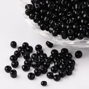 8/0 Opaque Colours Round Glass Seed Beads