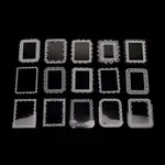 Waterproof Trasparent PET Lace Pattern Sticker