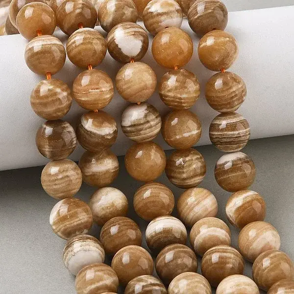 Natural Calcite Beads Strands