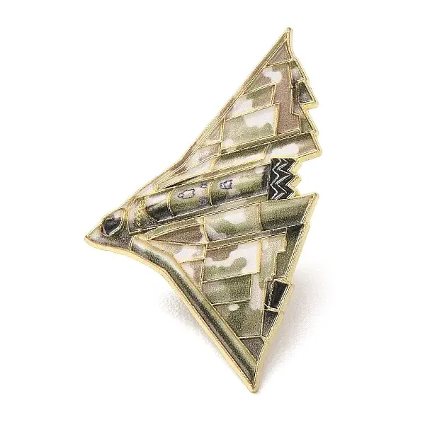 Stealth Bomber Enamel Pins