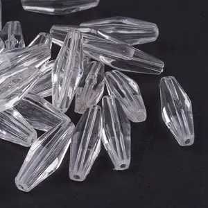 Transparent Acrylic Beads