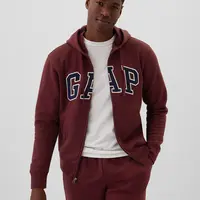 GAP Mikina na zip Logo - Pánské