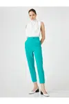 Koton Basic Cigarette Fabric kalhoty s kapsou