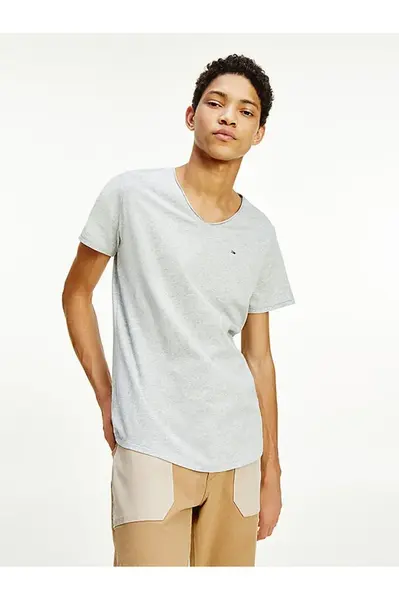 Tommy Hilfiger šedé tričko