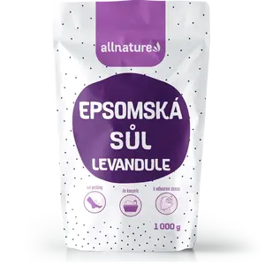 Allnature Epsomská soľ Levanduľa