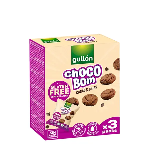 GULLÓN Choco boom sušenky bez lepku 120 g