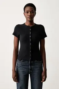 Levi's  tričko dámské s modalem RORY BUTTON THROUGH SS