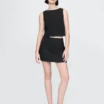 GAP lněná krátká sukně