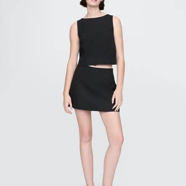 GAP lněná krátká sukně