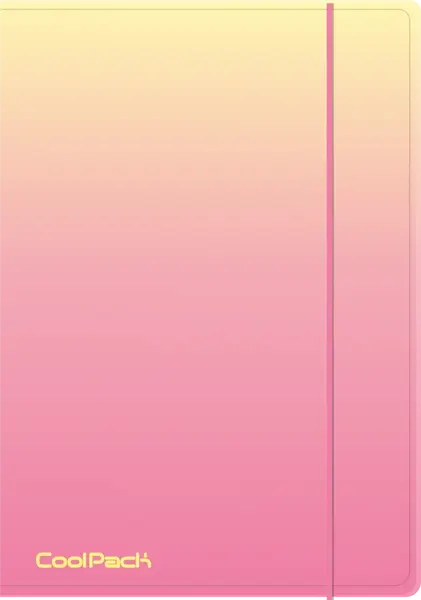 Složka s gumičkou A4 Coolpack Gradient PEACH