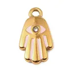 304 Stainless Steel Enamel Pendants