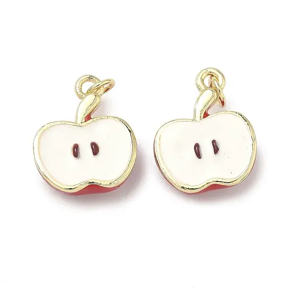 Brass Enamel Pendants