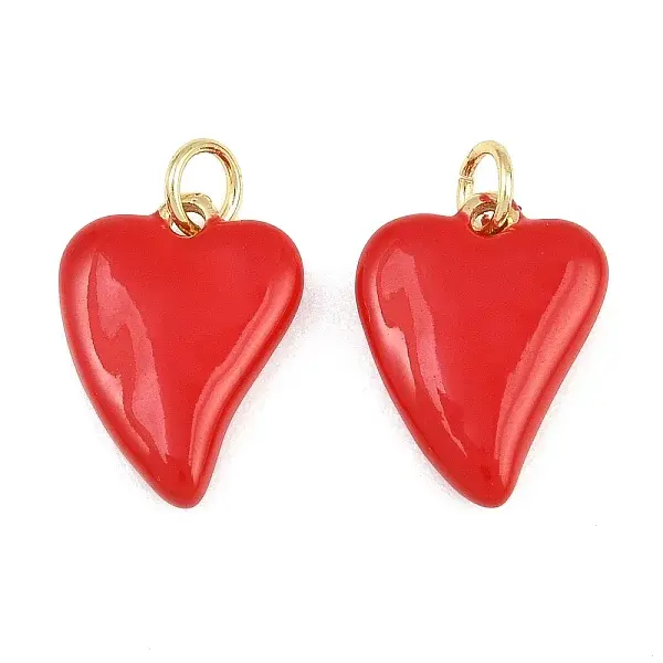 Brass Enamel Pendants