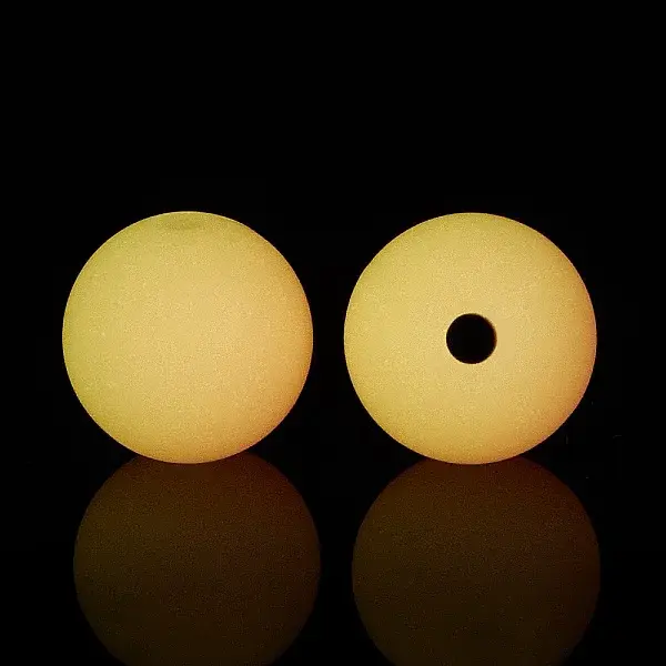 Luminous Silicone Beads