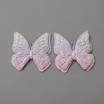 Butterfly Shape Cloth Sew on Patches Applique